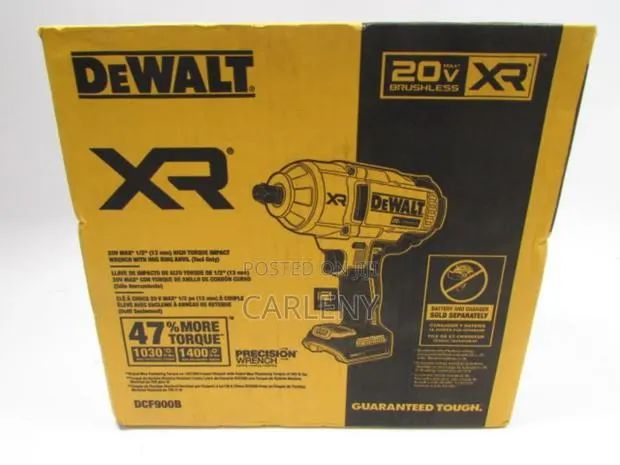 Original Dewalt DCF900B XR 20V High Torque Impact Wrench · Photo 1