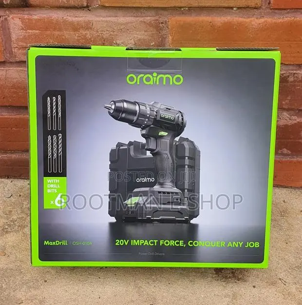 Oraimo Maxdrill 20v Cordless Versatile Power Drill Driver · Photo 1