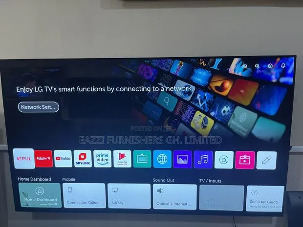 65 Inche Nanocell Lg Smart Enhance Uhd HDR Satellite 65nano81t6a Tv · Photo 1
