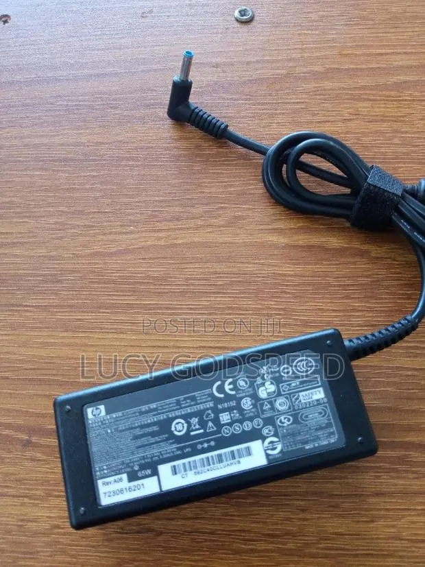 Hp Blue Pin Laptop Charger · Photo 1