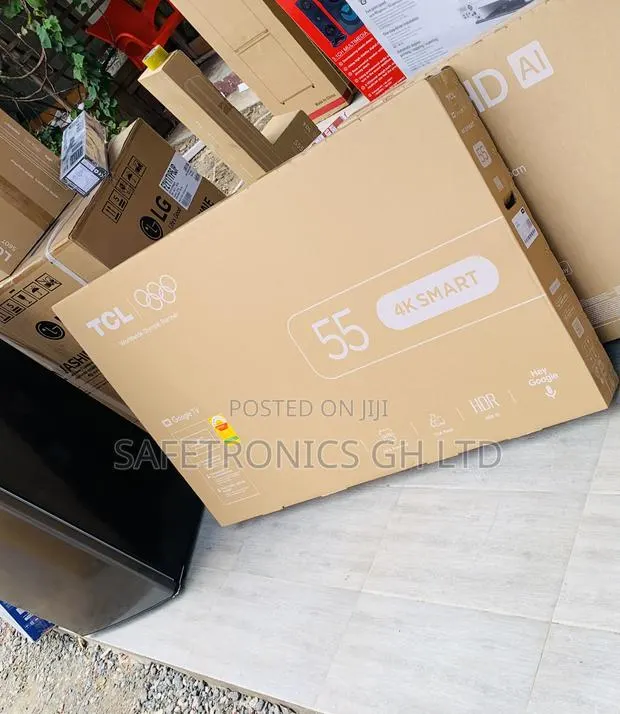 Long Lasting Sleek TCL 55′′ UHD Smart Android Television · Photo 1