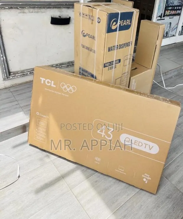 Sealed in Box TCL 43 Qled Smart Satellite Android TV(2024) · Photo 1
