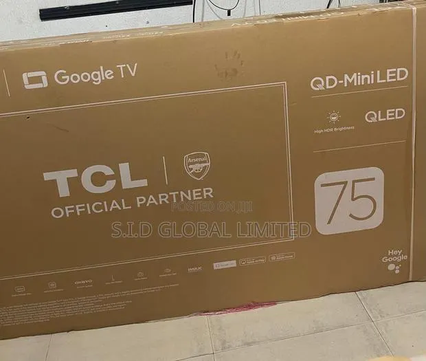 Sleek Design Stunning Picture Tcl 75c6k Qd-mini Led Tv · Photo 1