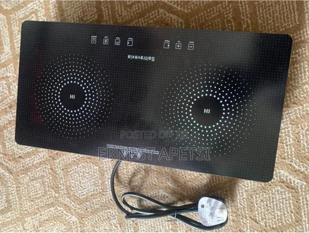 Saitravexia 3000W Double Induction Cooker With Touch Controls · Photo 1