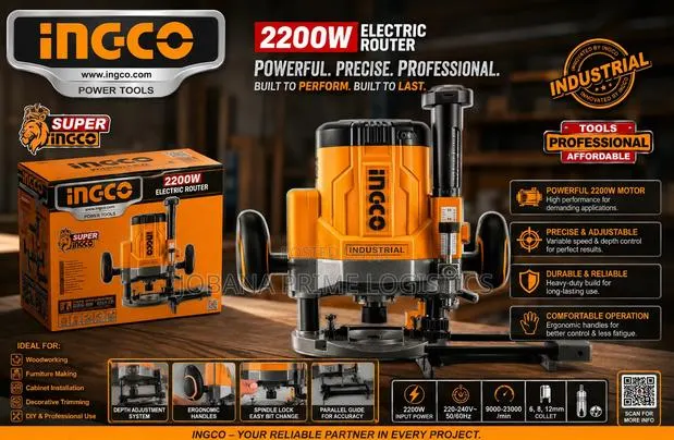 Ingco 2200w Router · Photo 1