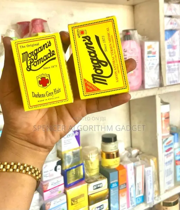 Morgan’S Pomade Dye for Grey Hair75gh/ Morgans Medicated Soap 30gh · Photo 1