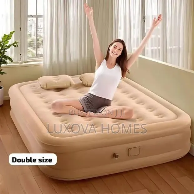 Inflatable Air Mattress for Guests and Travel · Photo 1