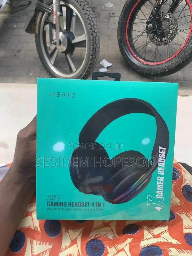 HEATZ ZG29 Gaming Headset 4 in 1, a Versatile Budget Wireless Gaming · Photo 1