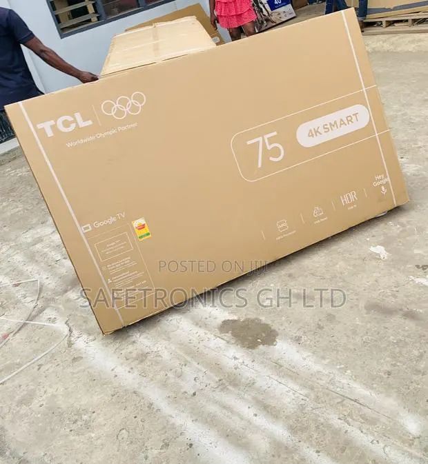 Newly in Bulky Smart LED TCL Uhd 75 Inch P635 TV · Photo 1