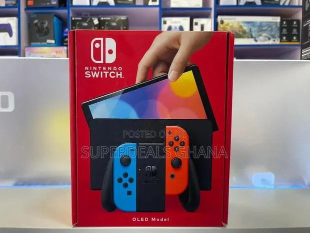 Nintendo Switch Oled Neon · Photo 1