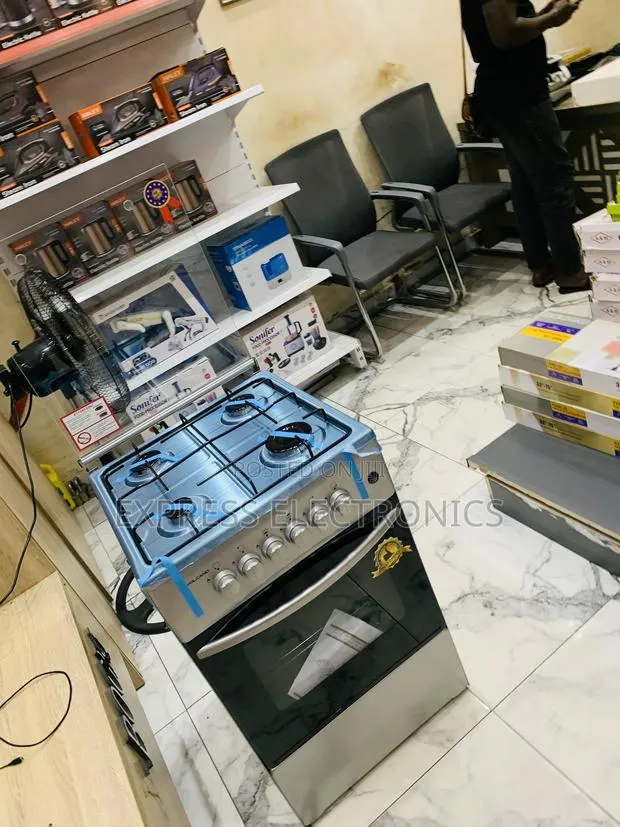 Ultra Modern Gas Cooker Oven Sliver 4b 50/50 · Photo 1