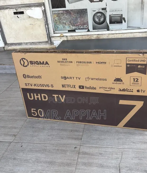 Order Original Sigma Sig-Ku50v6-S 50” Smart Android Television · Photo 1
