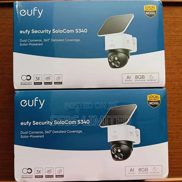 Eufy S340 - 360° Solar Outdoor Security Camera · Photo 1