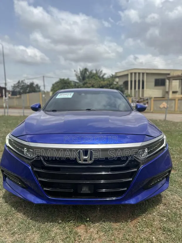 Honda Accord Sport (2.0L 4cyl Turbo 10A) 2019 Blue · Photo 1