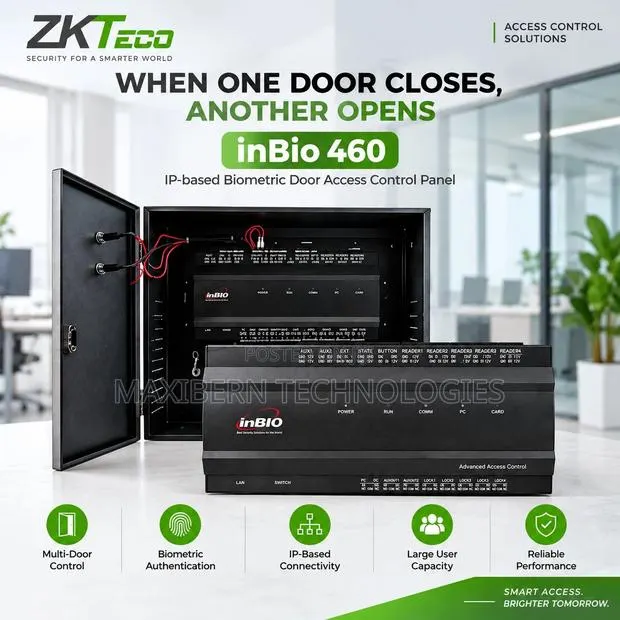 ZKTeco inBio460 4-Door Biometric Access Controller · Photo 1