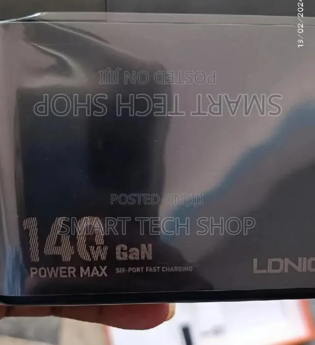 Ldnio140w 6 Port Pd Qc3.0 Gan Fast Charger for Laptop iPhone · Photo 3