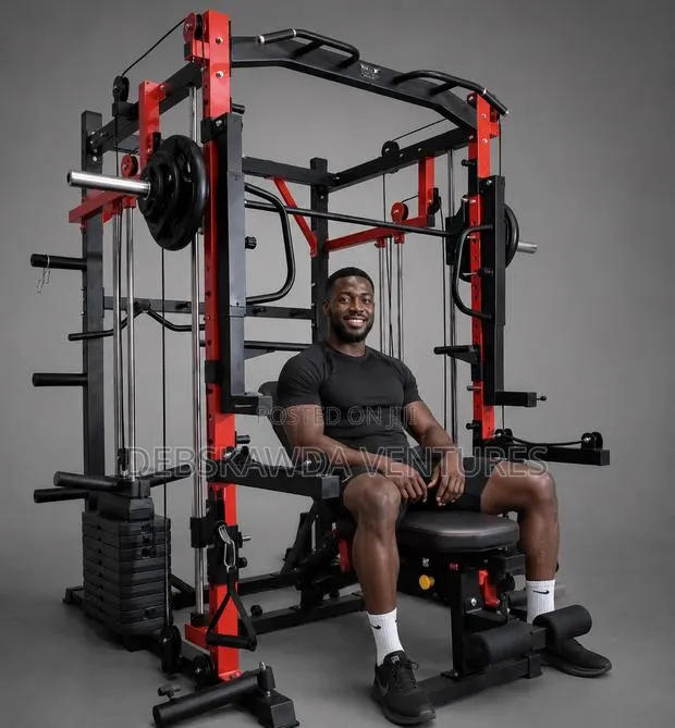 Smith Machine Pro With Heavy Duty Bench · Photo 1