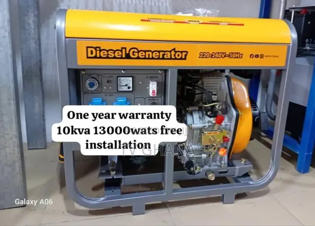 The Silent Hustler Ingco Diesel Generator 10kva 13000watts · Photo 1