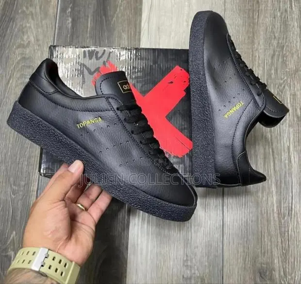 Adidas Tupanga Black Leather · Photo 1