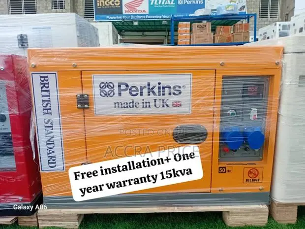 Easy Mobile 18kva Perkins Diesel Silent 18kva Uk Generator · Photo 1