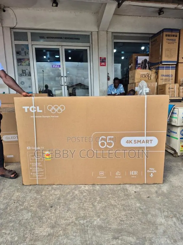 65 Inches 4k TV Smart Google TV Fresh in Box Available · Photo 1