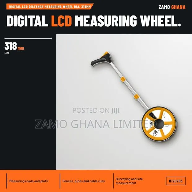 Digital LCD Distance Measuring Wheel Dia. 318Mm - H120203 · Photo 1