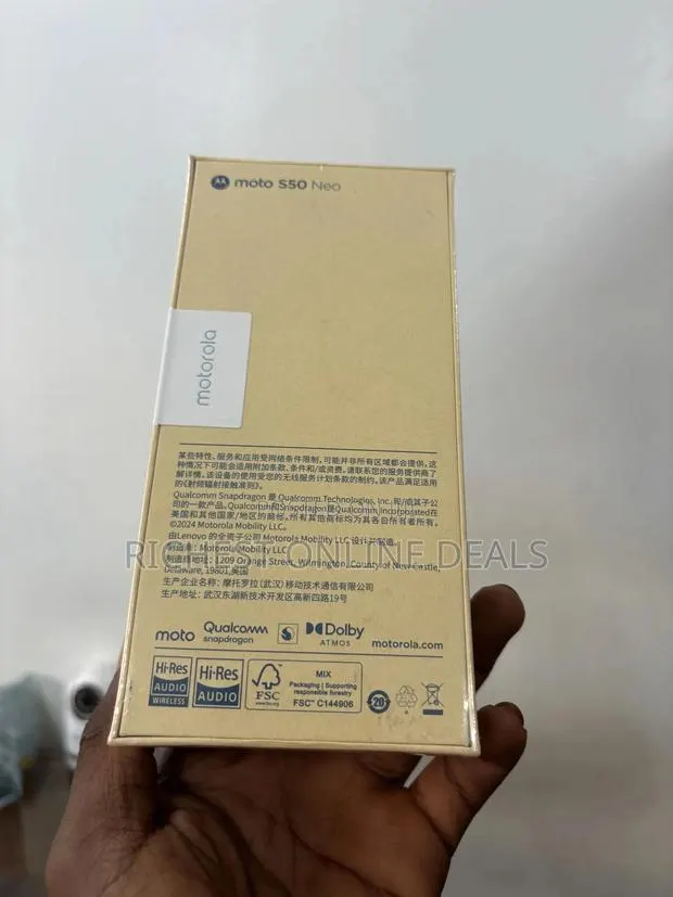 New Motorola S50 Neo 256 GB · Photo 1