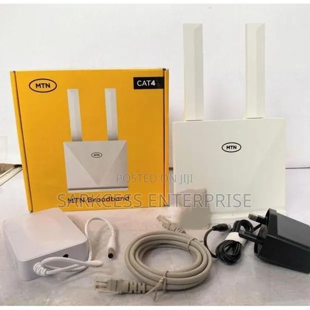 MTN 4g Turbonet All Networks Broadband Router Plus Power Bank - White · Photo 1
