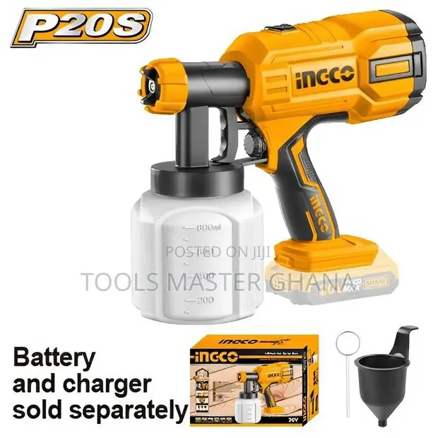 Cordless Spray Gun - Csgli2001 · Photo 1