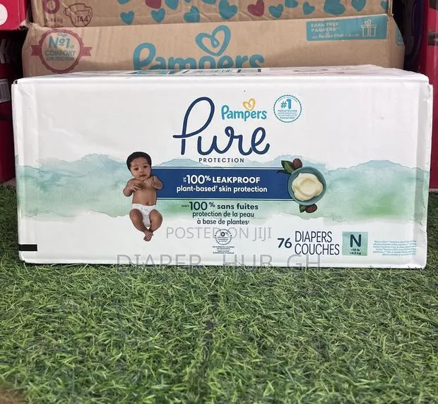 Pampers - Pure Protection Diapers Newborn/Size 0 · Photo 1