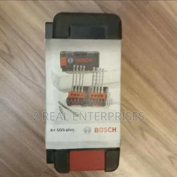 Bosch 8-Piece SDS-Plus Masonry Hammer Drill Bit Set in Tough Box Case · Photo 1