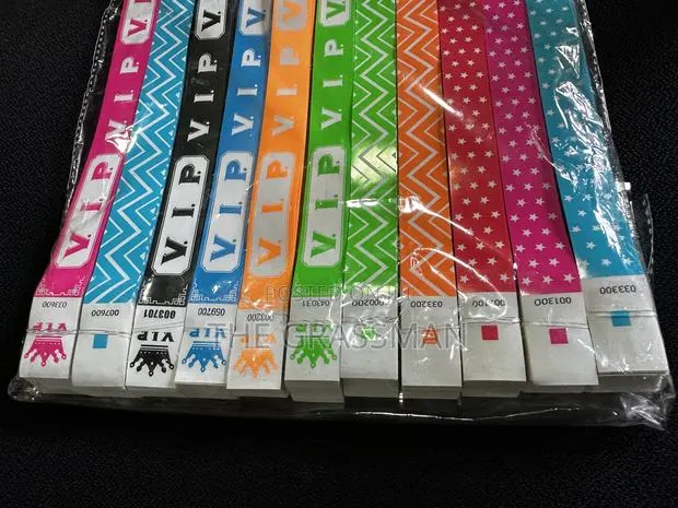 Vip Hand Paper Wristband