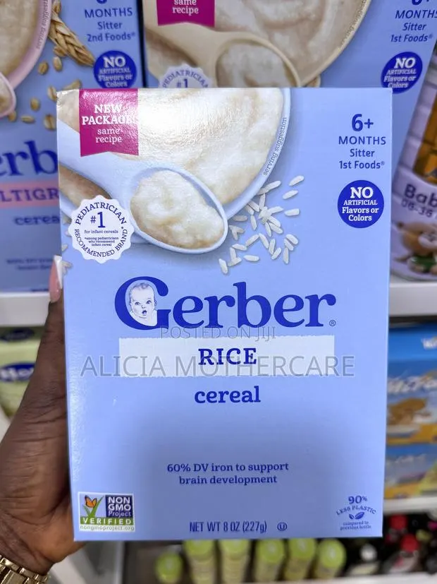 Gerber Baby Rice Cereal · Photo 1