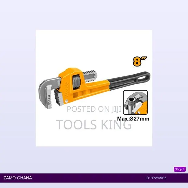 Pipe Wrench 8" - Hpw18082 · Photo 1