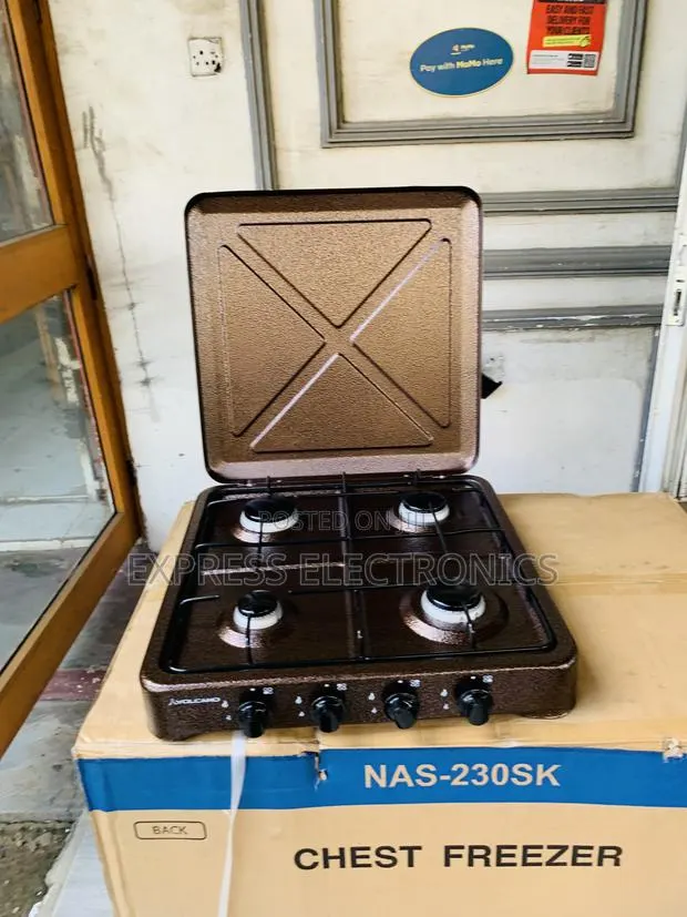 Table Top Top Gas Cooker Volcano 4b · Photo 1