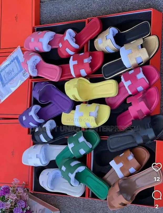 Ladies Original Hermes Slippers · Photo 1