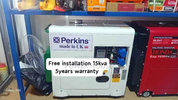 Perkins 15kva Silent Diesel Generator With Automatic Start 16000watts · Photo 1