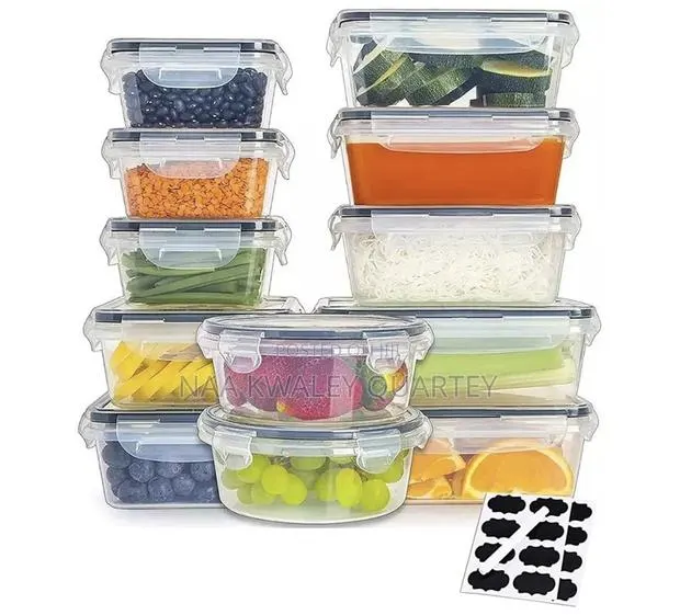 12pcs Plastic Bowls Containers · Photo 1