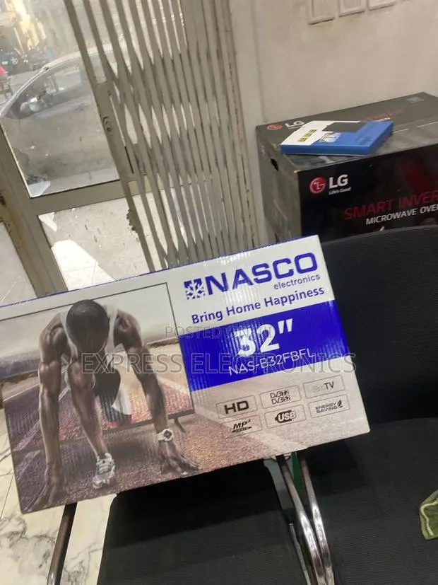Ultra Sleek Slim FHD Satellite Digital Tv 32”Nasco · Photo 1