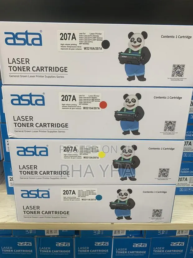 Asta 207a Laser Toner Cartridge For Hp Color Laserjet Printers · Photo 1