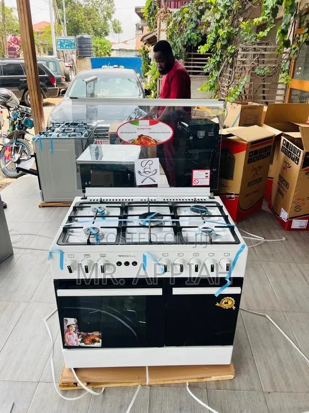 Efficient Adorable Mediatech 5 Gas Burner Oven and Grill Auto · Photo 1