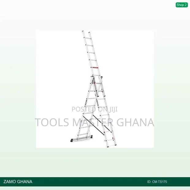 Cm 3x8 Triple Side Ladder Alu - Cm-Ts175 · Photo 1