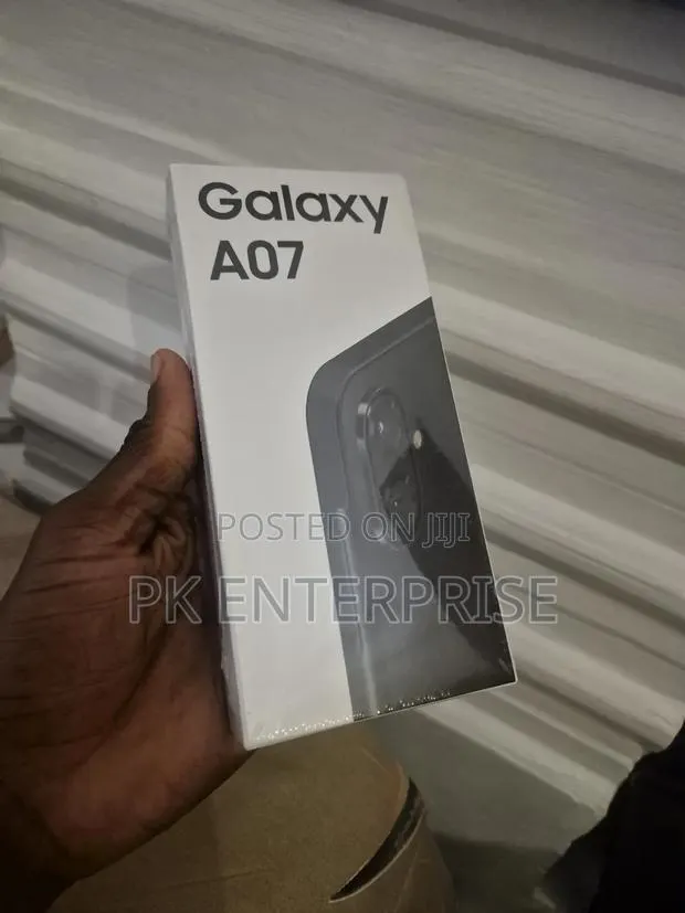 New Samsung Galaxy A07 4G 64 GB Black · Photo 1