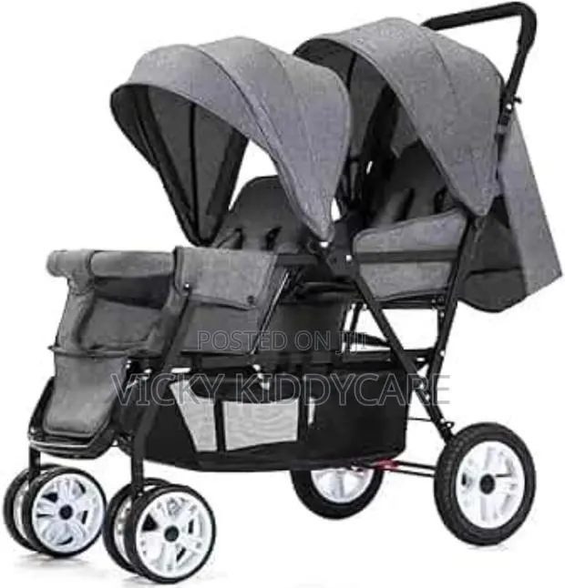 Front Back Twin Baby Stroller · Photo 1