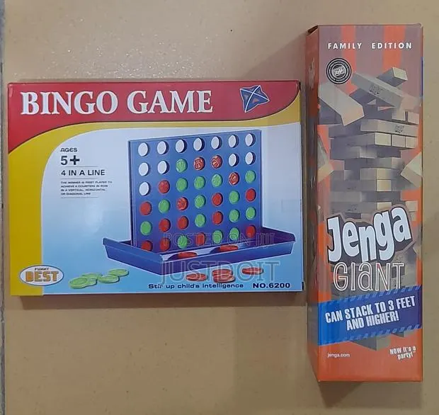 Bingo Game 4 in a Row + Jenga · Photo 1