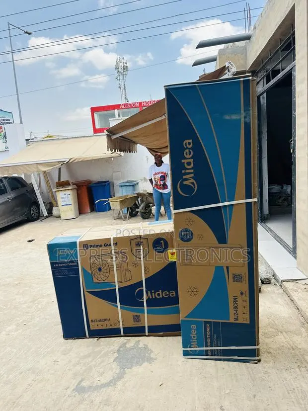 Grab the New Split Floor Standing Midea 5.0hp · Photo 1