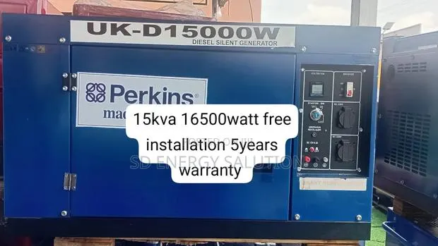 Perkins 16,500w Industrial Diesel Generator Set 16500watt · Photo 1