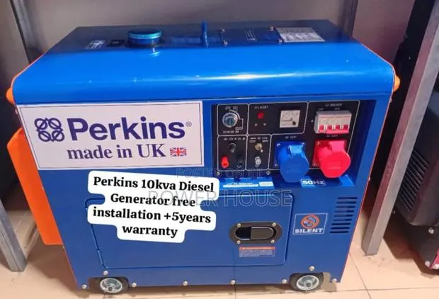Twilight Cast Perkins Diesel Generator 10kva Silent · Photo 1
