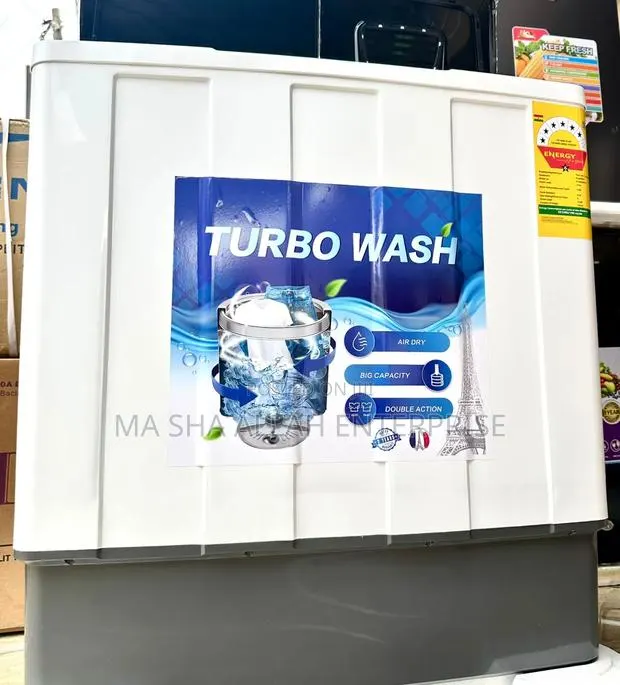 Powerful and Long Lasting 12kg Twin Tub Flamino Washing Machine · Photo 4