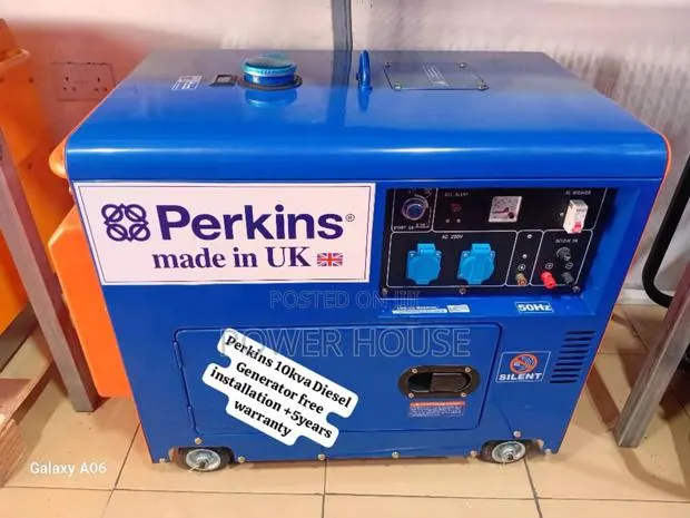 Dream Tick Perkins Diesel Generator 10kva Silent · Photo 1
